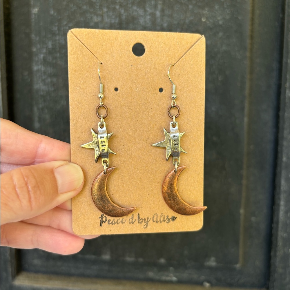 Wish upon a Star 💫 earrings, custom peacedbyalise